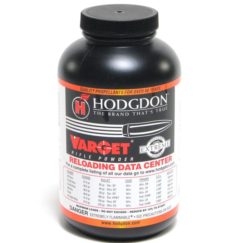 Hodgdon Varget Smokeless Powder - 1 Lb. ** ADULT SIGNATURE REQUIRED** SEE DETAILS IN DESCRIPTION