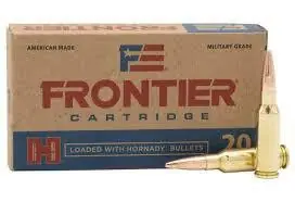 Frontier Ammunition 6.5 Grendel - 123 Grain Full Metal Jacket - 20 Rounds - Brass Case