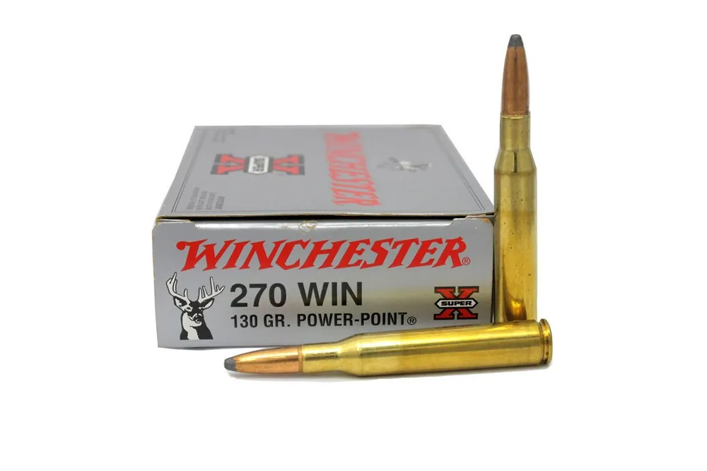 Winchester Super-X Ammunition - 270 Winchester - 130 Grain Power Point - 20 Rounds