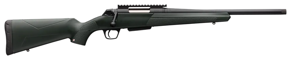 Winchester XPR Stealth 6.5 Creedmoor Rifle with Threaded Barrel & Green Synthetic Stock