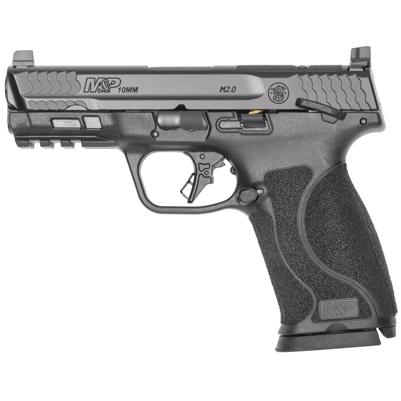 S&W M&P M2.0 10MM 4" 10RD Optics Ready Thumb Safety Black
