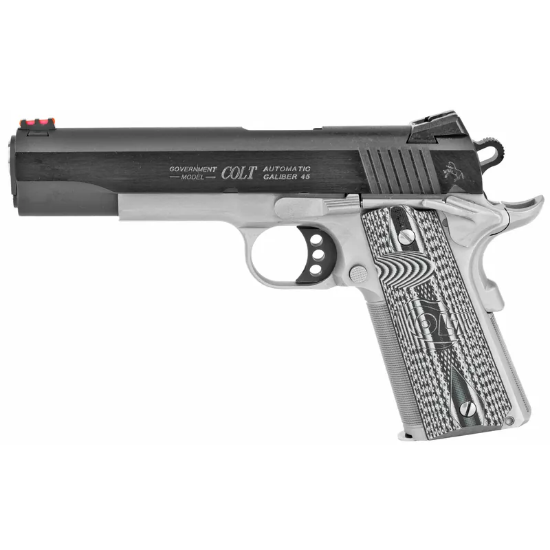Colt Government Competition .45 ACP 5" 8-Round Stainless/Blue