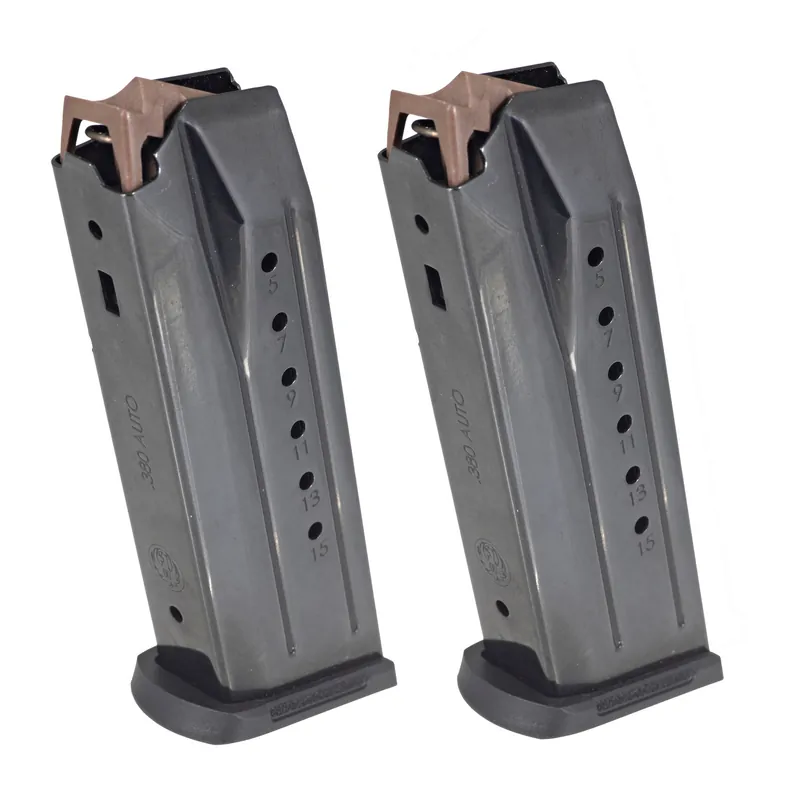 Ruger Security-380 .380 ACP 15-Round Magazine 2-Pack