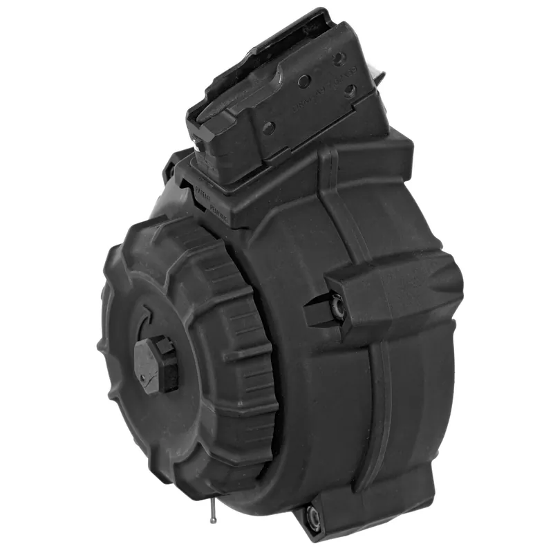 PROMAG AK-47 50-Round Black Polymer Drum Magazine