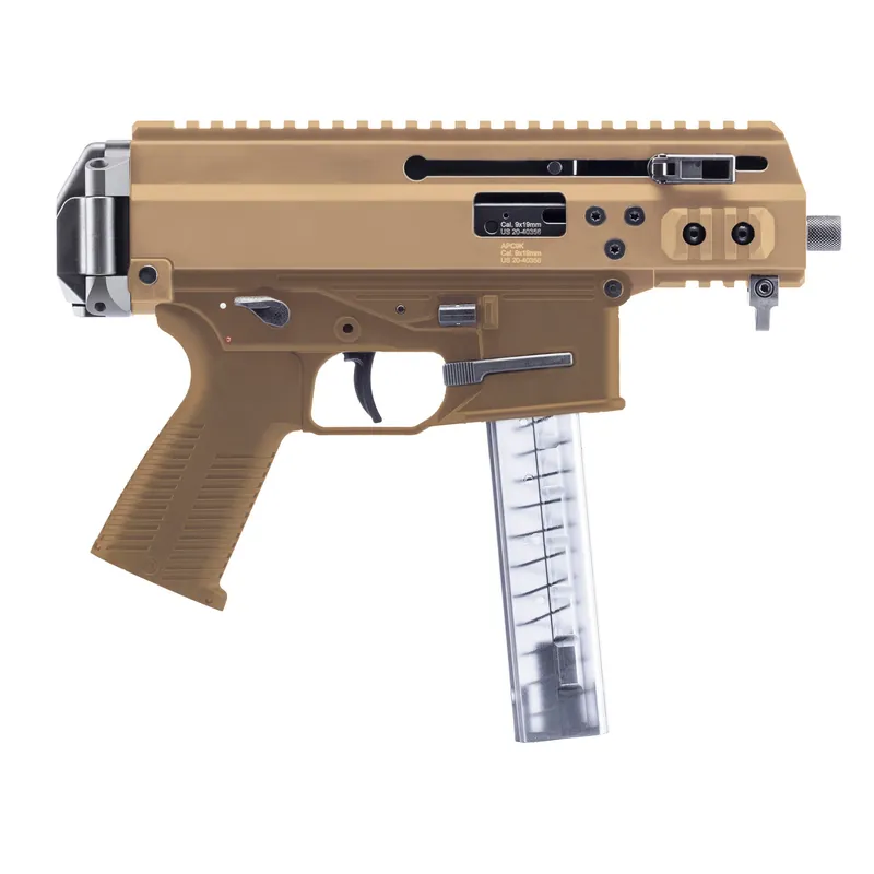 B&T APC9K PRO 9mm 4.3" 30-Round Coyote Tan