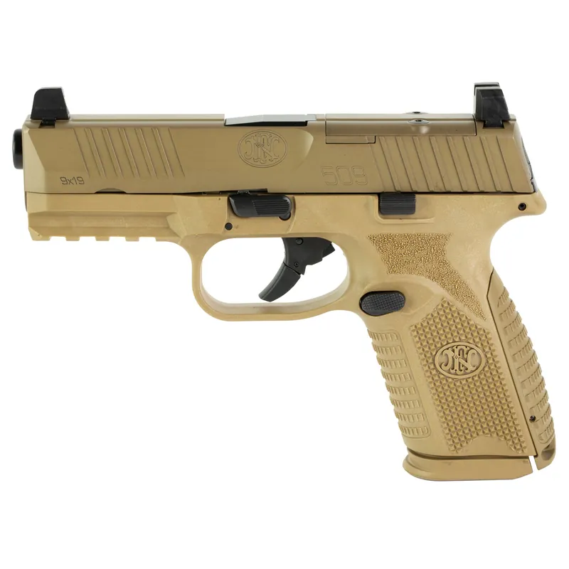 FN 509 Midsize 9mm 4" 15-Round FDE Pistol