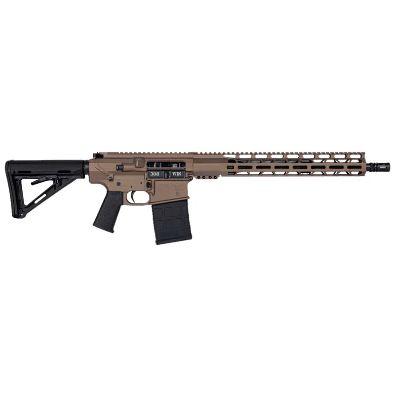 DBF DB10 308WIN 16" Rifle with 15" M-LOK Rail, 20-Round Capacity, Flat Dark Earth Finish