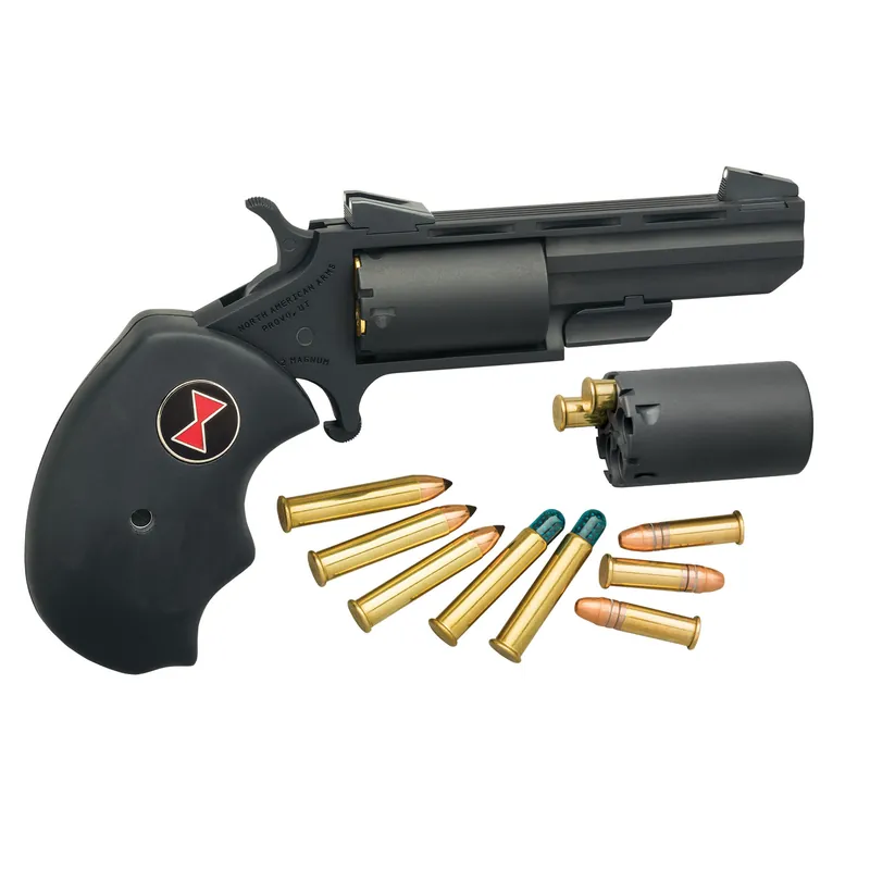 NAA Black Widow .22/.22M 2" 5-Round Fixed Sights Black