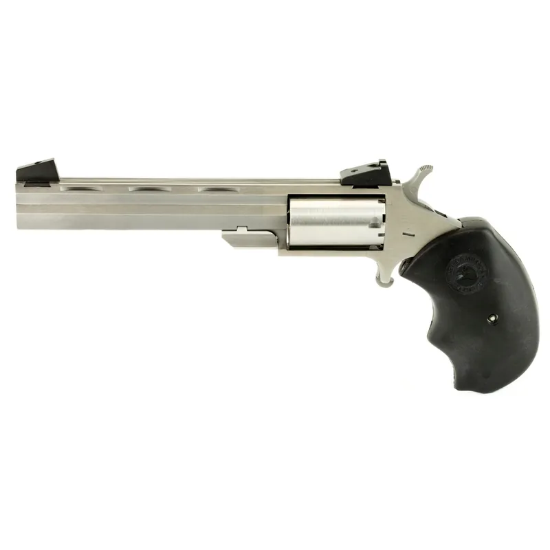 NAA Mini Master 22/22M 4" 5-Round Adjustable Sight Revolver