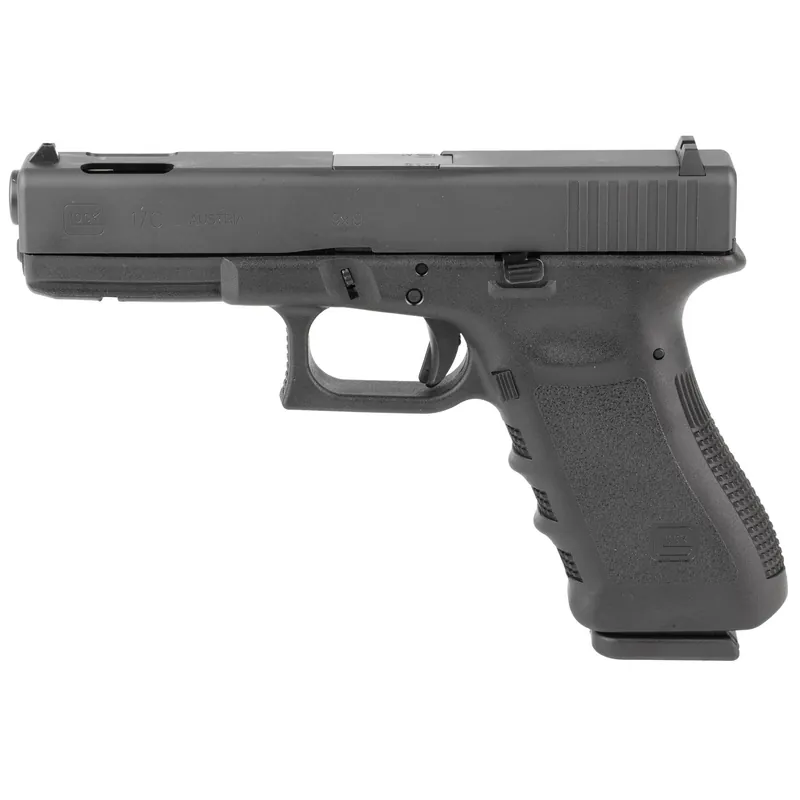 GLOCK 17C Gen3 9mm Pistol with 17-Round Capacity and 2 Magazines - Black