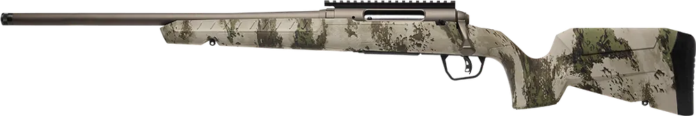 Savage Arms Axis 2 Pro Compact 350 Legend Left-Handed Rifle with Woodland Camo Stock