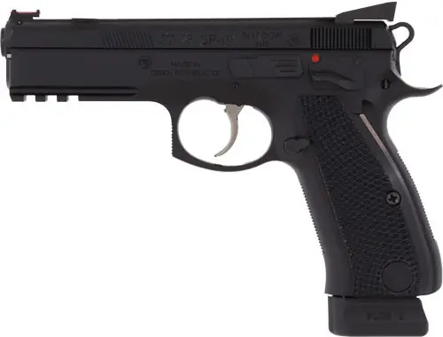 CZ Custom SP-01 Shadow 9mm FS with 19-Shot Black Polycote Finish
