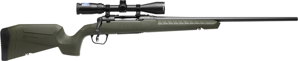 Savage Arms Axis 2 XP Combo 6.5 Creedmoor with Weaver Scope and OD Green Stock