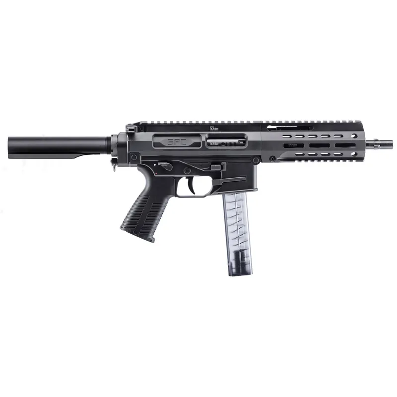 B&T SPC9 9mm Pistol, 9" Barrel, 33-Round Capacity, Black