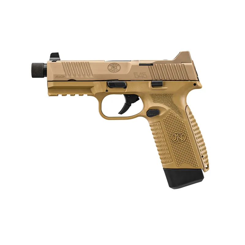 FN 545 Tactical .45 ACP 4.71" 10-Round FDE Pistol