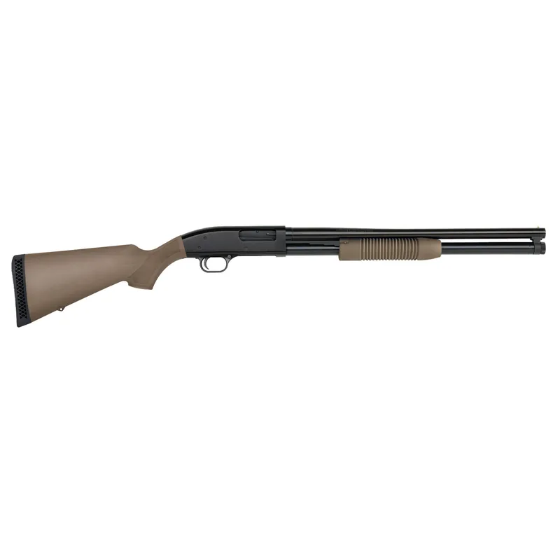 Maverick 88 12-Gauge Shotgun, 20" Barrel, Cylinder Bore, Bead Sight, 7-Round Capacity, Flat Dark Earth Finish