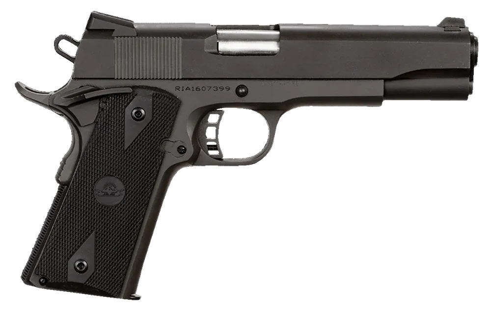 Rock Island 51632 Rock Standard FS 9mm Luger Pistol - 10+1 Capacity, 5" Barrel, Black Parkerized Finish
