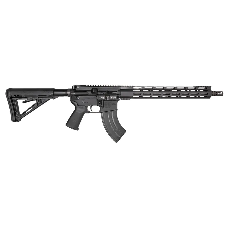 DBF DB15 7.62x39mm 16" M-LOK 28-Round Black Rifle