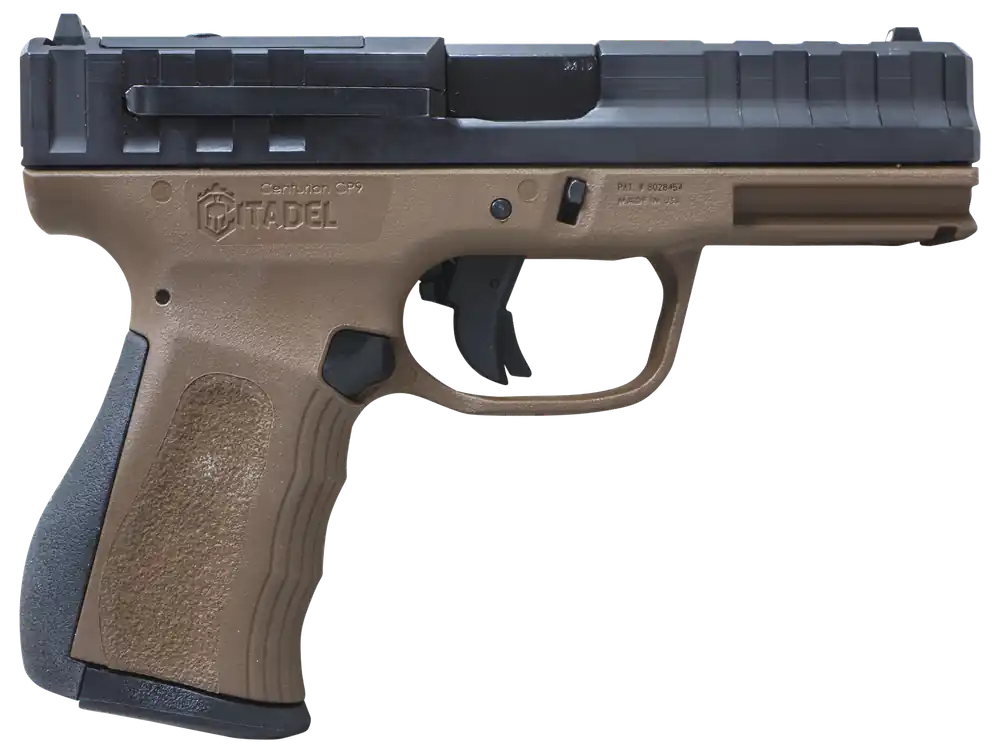 Citadel Centurion CP9 9mm Luger Pistol, 14+1 Capacity, 4" Barrel, Optic Ready, Bronze Frame