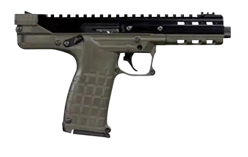 Kel-Tec CP33GRN 22 LR Pistol with Optic Ready Slide and Green Polymer Frame