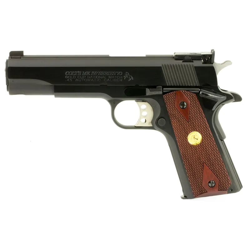 Colt Gold Cup National Match .45 ACP 5" Barrel - Blue Finish