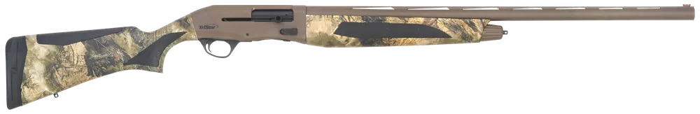 TriStar Viper G2 Pro 12 Gauge Shotgun - FDE/Mossy Oak, 28" Barrel, 5+1 Capacity, Oversized Controls, 3 Chokes Included