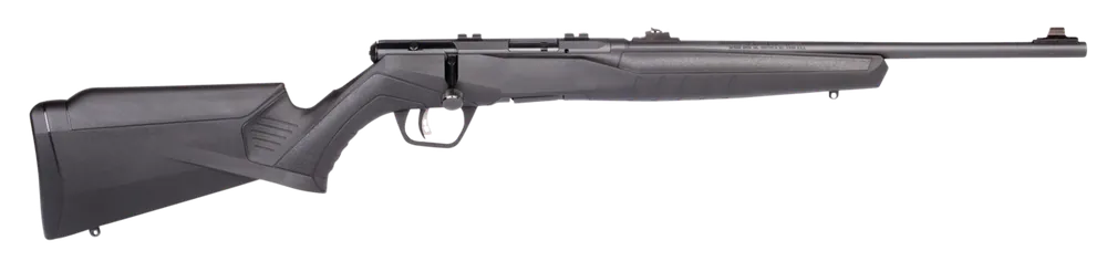 Savage Arms B Series F Compact .22 LR Rifle - Matte Black, 10+1 Capacity, 18" Barrel