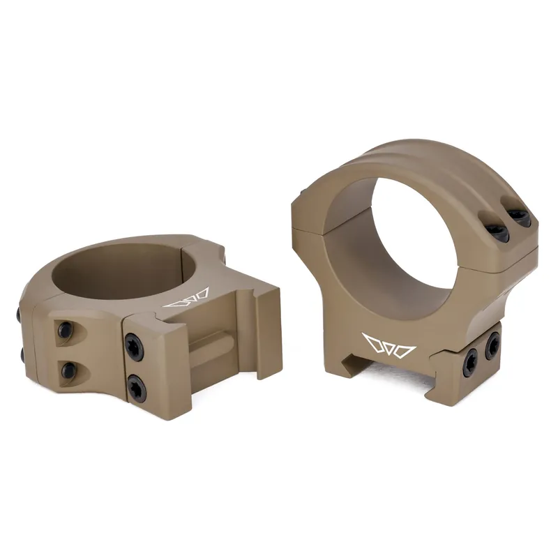 WARNE HYPERLITE 34MM MEDIUM SCOPE RINGS DE