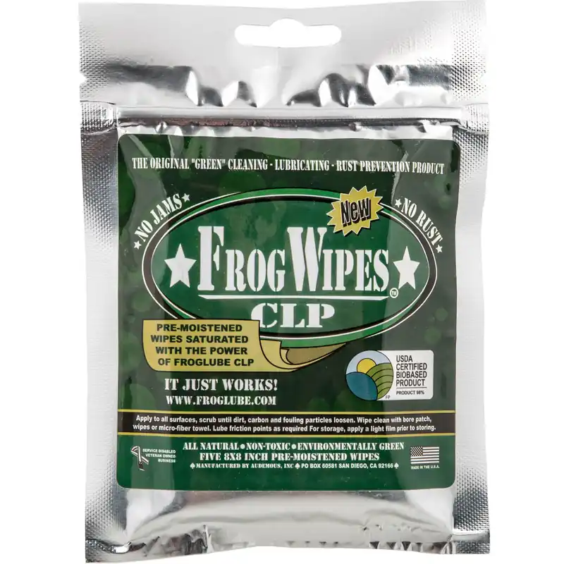 FROGLUBE CLP FROGWIPES: Ultimate Cleaning Solution for Firearms
