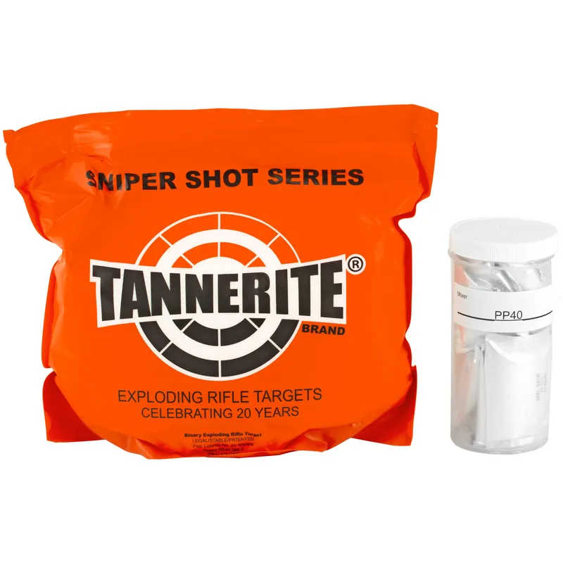 Tannerite Sniper Shot: 20lb & 40 Target Pack