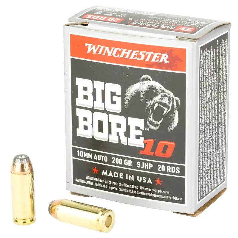 Winchester Big Bore 10mm 200gr Ammunition - 20 Rounds