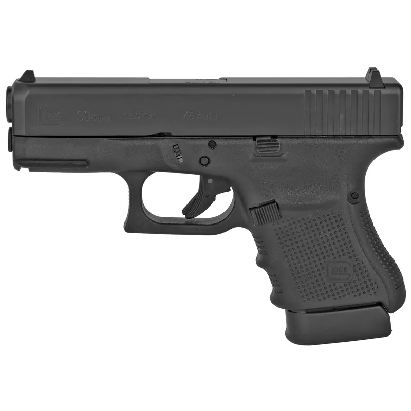 GLOCK 30 Gen4 .45 ACP Pistol with 10-Round Capacity and 2 Magazines