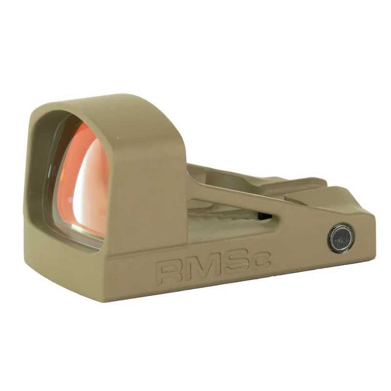 SHLDS RMSC 4MOA FDE Reflex Sight Glass Edition