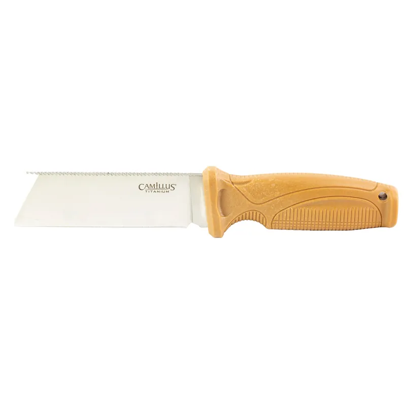 CAMILLUS SWEDGE TAN FIXED BLADE KNIFE