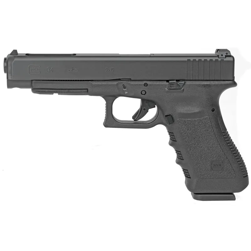 GLOCK 34 Gen4 9mm Pistol with 17-Round Capacity and 2 Magazines