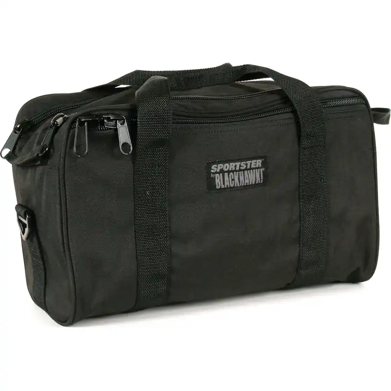 Black Sportster Pistol Range Bag