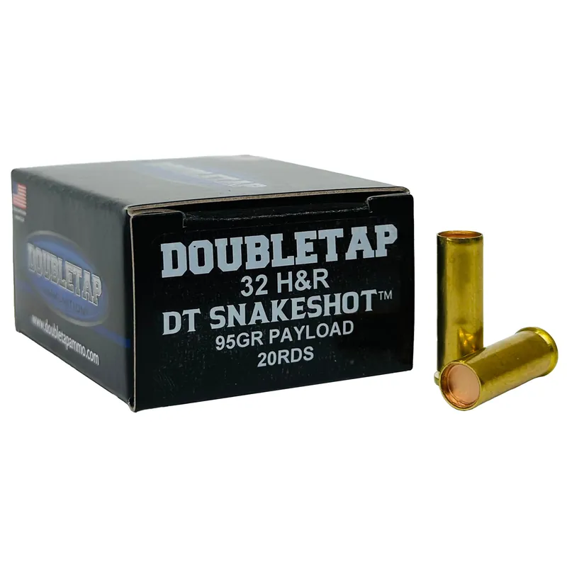 DBLTAP Snakeshot 32 H&R 90GR Ammunition 20 Rounds/1000 Count