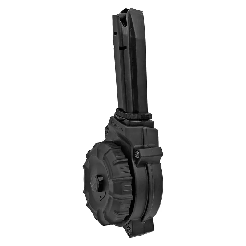 PROMAG Springfield XD9 9mm 50-Round Drum Magazine Black