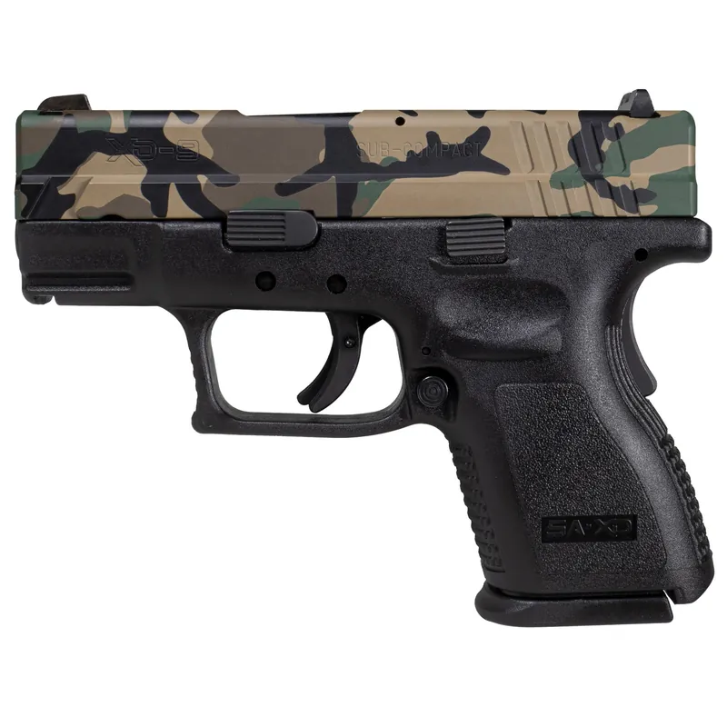 Springfield XD9 Defender 9mm Pistol with 3" Barrel, 16-Round and 13-Round Magazines