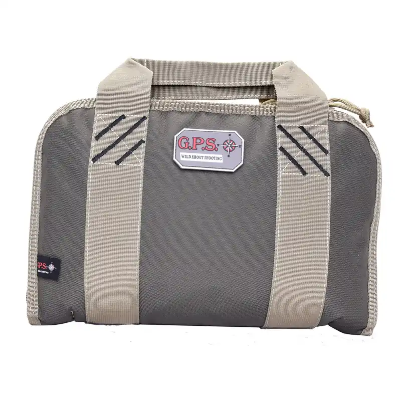 Quad Pistol Bag in Green/Khaki