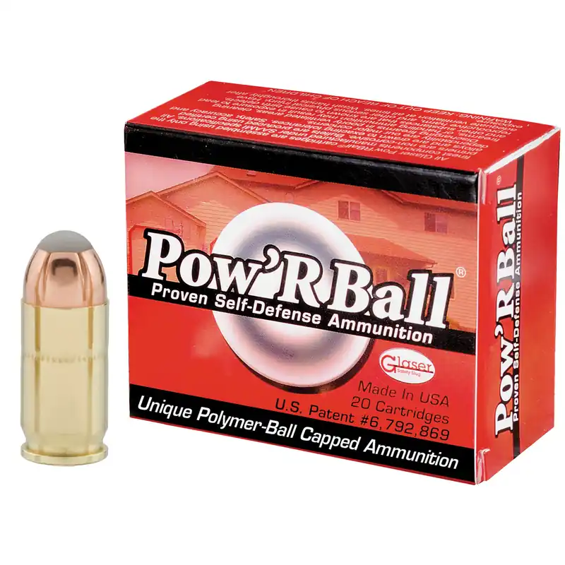 CORBON Pow'RBall .380 ACP 70 Grain Ammunition - 20 Rounds/500 Rounds