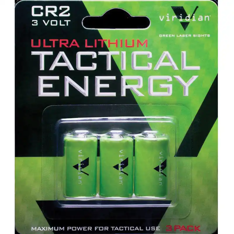 Viridian CR2 Lithium Battery 3-Pack