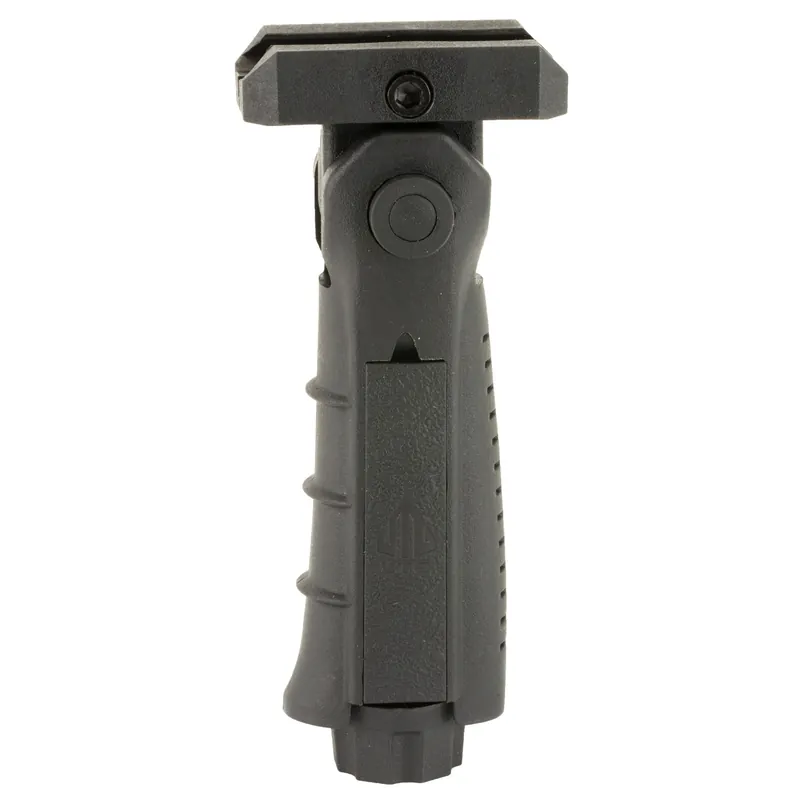 UTG Ergonomic Ambidextrous 5-Position Folding Foregrip Black