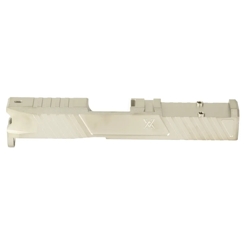 TRUE Precision Duty Slide for Glock 43 with RMRCC Cut, Stainless Steel