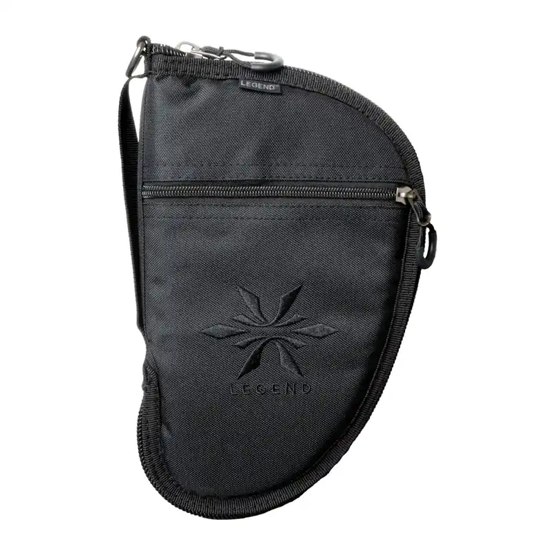 Legend Pegasus 10.5" Black Pistol Rug