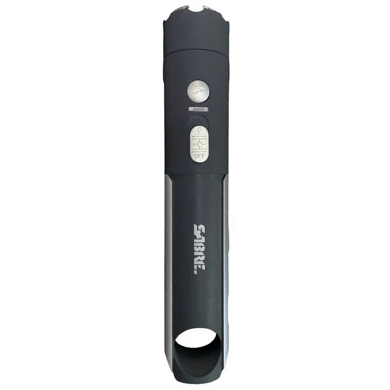 SABRE Dual-Function Stun Gun with LED Light - Black