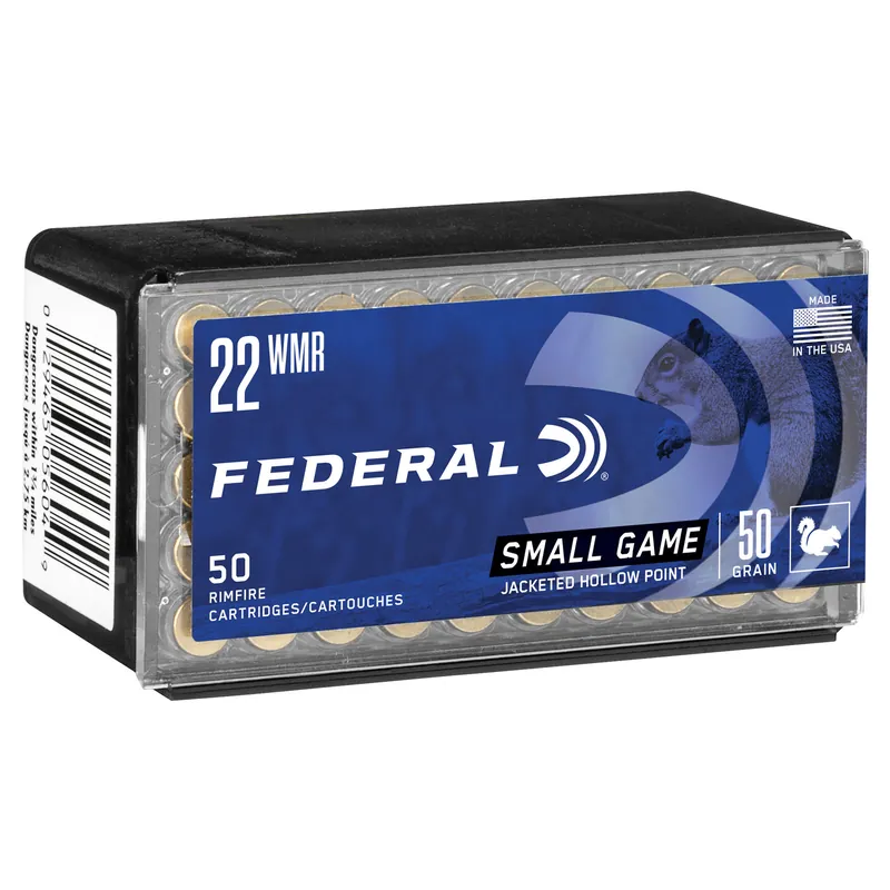 Federal Premium Guard Dog 22WMR 50 Grain JHP Ammunition - Box of 50