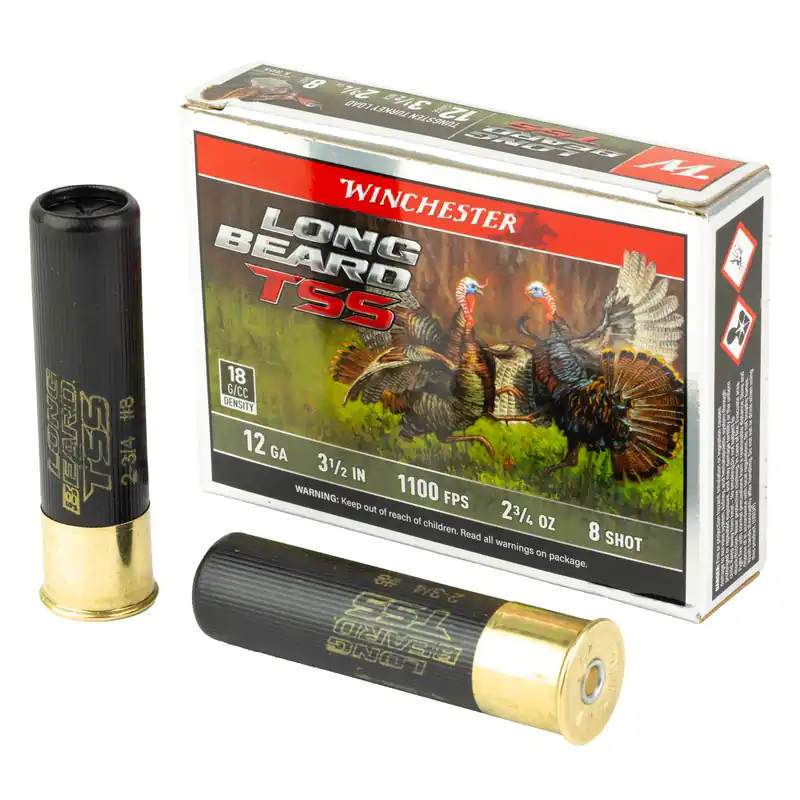 Winchester Long Beard TSS 12 Gauge 3.5" #8 Shot 5/50 Pack