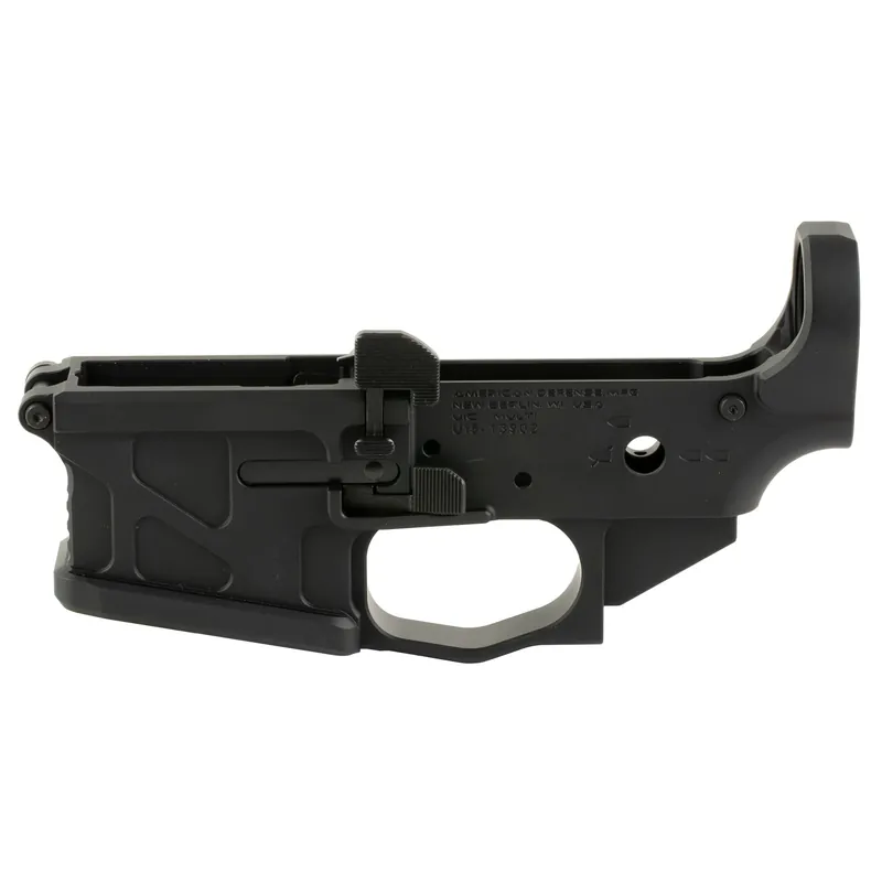 AM DEF UIC Stripped Lower Receiver Black