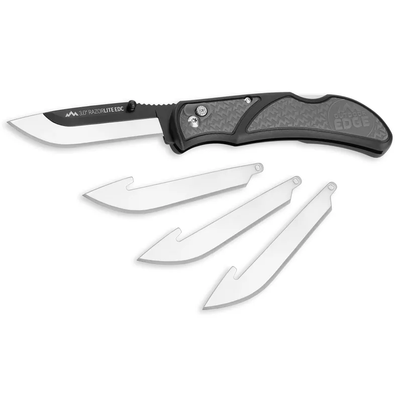 OD Edge Razor-EDC LT 3.0" with 4 Blades - Gray